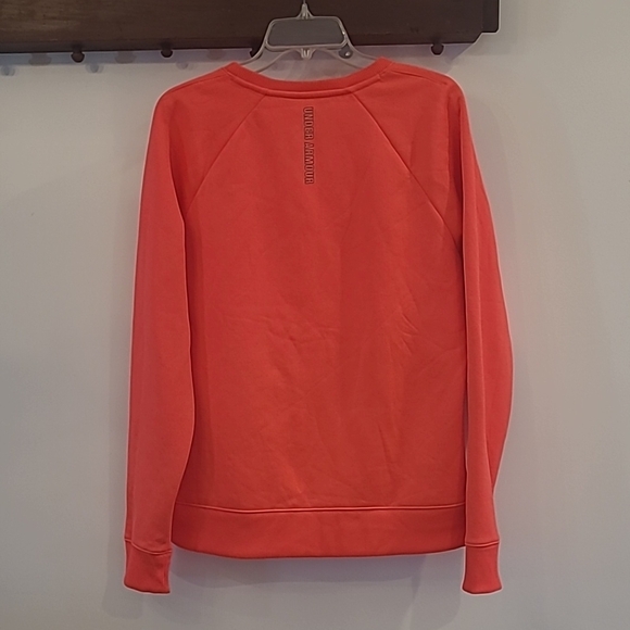 Under Armour Fluorescent Coral Sweatshirt - Picture 5 of 6